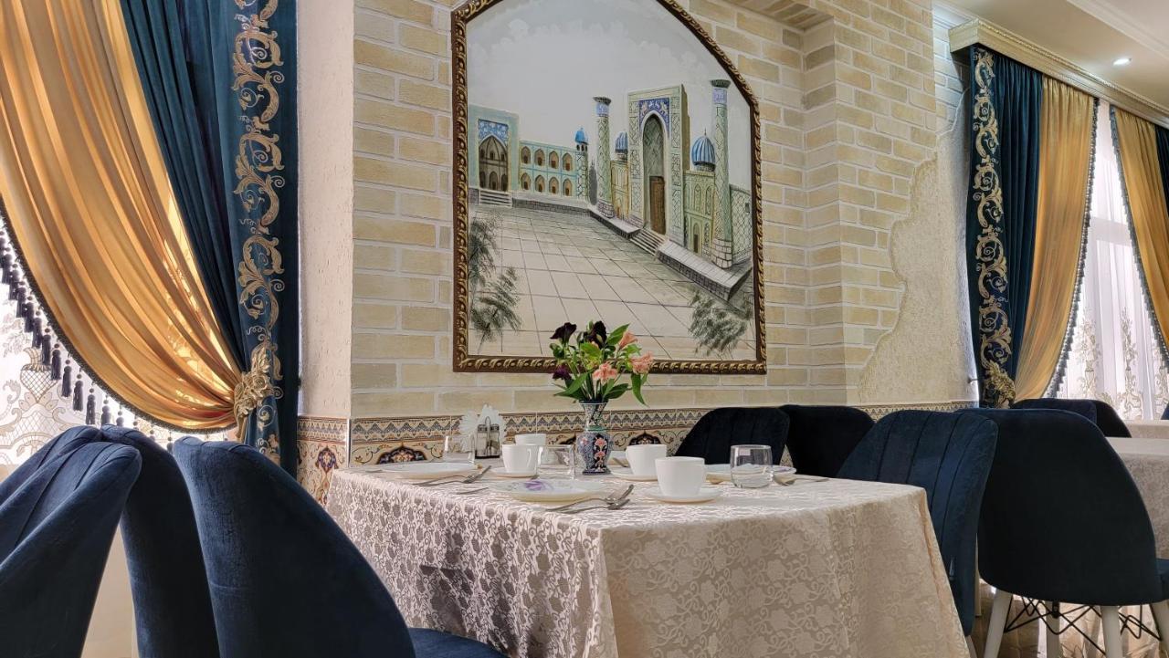 Shahdil Hotel And Spa Szamarkand Kültér fotó